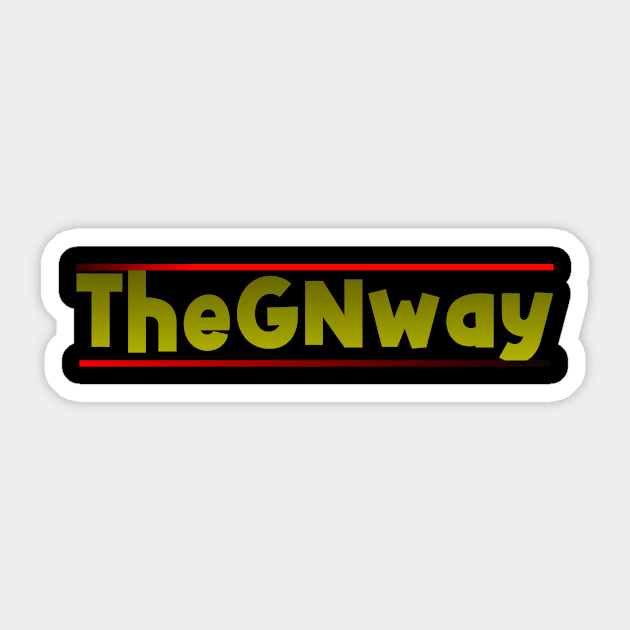 TheGNway Yellow Gold Sticker by TheGNway